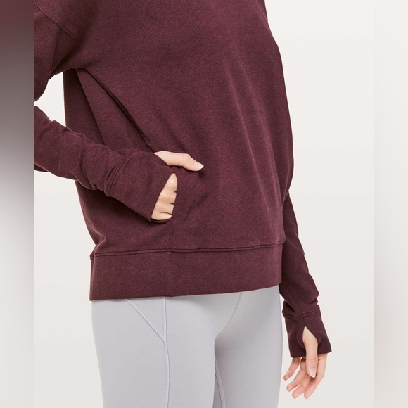 Lululemon Go Forward Pullover
Heathered Bordeaux Drama Wine
Size 8
W3CA3S - Picture 13 of 15